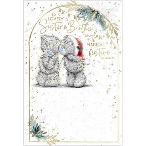 Sister & Brother In Law Me to You Bear Christmas Card £3.59